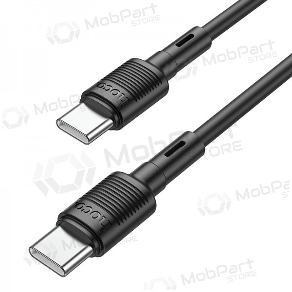 USB cabo Hoco X83 60W Type-C to Type-C 1.0m preto