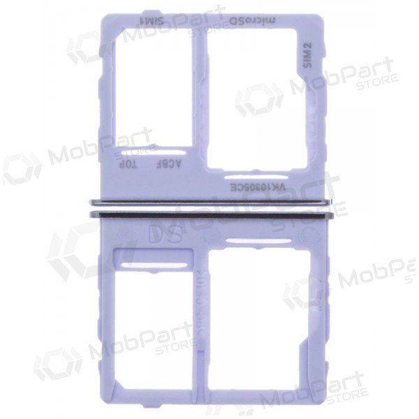 Samsung A326 Galaxy A32 5G 2021 SIM titular do cartão (roxo) (service pack) (original) Samsung A326 Galaxy A32 5G 2021 SIM titular do cartão (roxo) (service pack) (original)