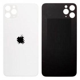 Apple iPhone 11 Pro Max tampa traseira da bateria (prata) (bigger hole for camera)