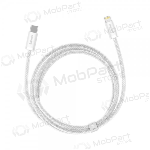 Cabo Baseus Dynamic Type-C - Lightning 20W 1.0m (branco) CALD000002
