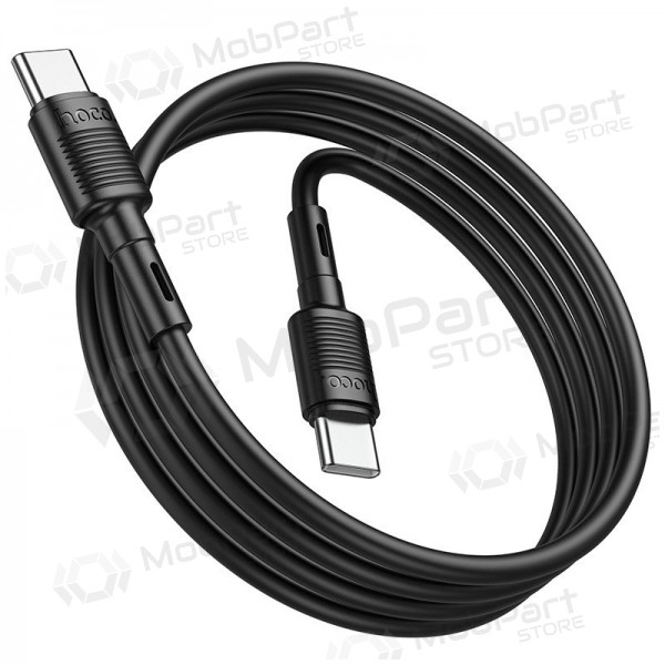 USB cabo Hoco X83 60W Type-C to Type-C 1.0m preto