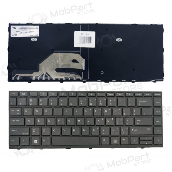 HP Probook: 430 G5, 440 G5 teclado com moldura HP Probook: 430 G5, 440 G5 teclado com moldura