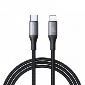 USB cabo Joyroom S-A28 USB-C to Lightning 30W 1.0m preto