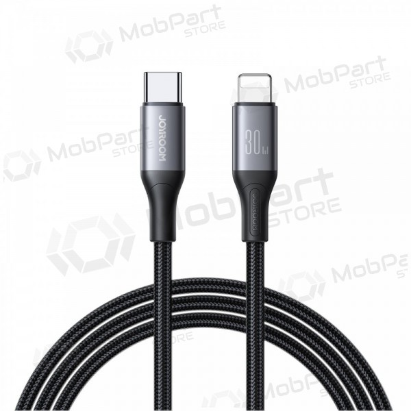 USB cabo Joyroom S-A28 USB-C to Lightning 30W 1.0m preto