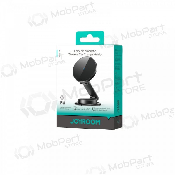 Automobilinis laikiklis-carregador Joyroom JR-ZS408 (dashboard) 15W preto