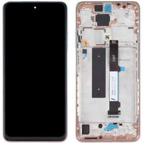 Xiaomi Mi 10T Lite 5G ecrã (rosa) (com moldura) (original)