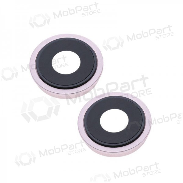 Apple iPhone 13 lente vidro da câmera (2unidade) (rosa) (com moldura) Apple iPhone 13 lente vidro da câmera (2unidade) (rosa) (com moldura)
