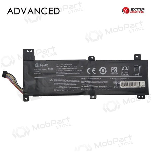 LENOVO L15M2PB2, 4500mAh bateria do portátil, Advanced LENOVO L15M2PB2, 4500mAh bateria do portátil, Advanced