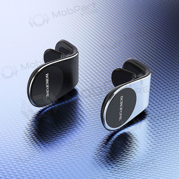 Automobilinis Universal telefono laikiklis Borofone BH10, mounted on ventilation grilles, magnetic, preto Automobilinis Universal telefono laikiklis Borofone BH10, mounted on ventilation grilles, magnetic, preto