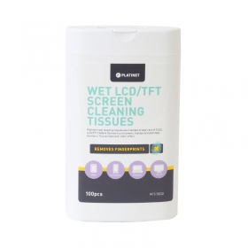 Wet wipes PLATINET for LCD / TFT screens PLATINET 11x9,4cm (100unidade)