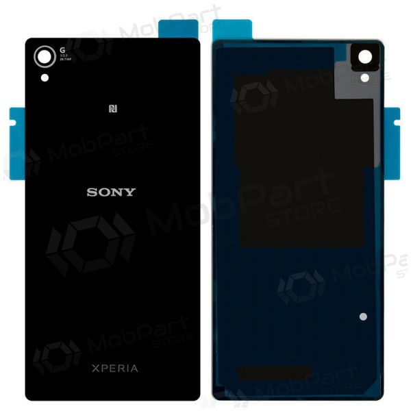 Sony Xperia Z3 D6603 tampa traseira da bateria (juodos) Sony Xperia Z3 D6603 tampa traseira da bateria (juodos)