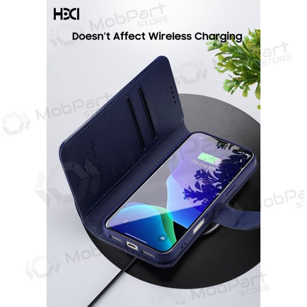 Samsung Galaxy A57 capa - HDD Clasp Wallet Case (preta)