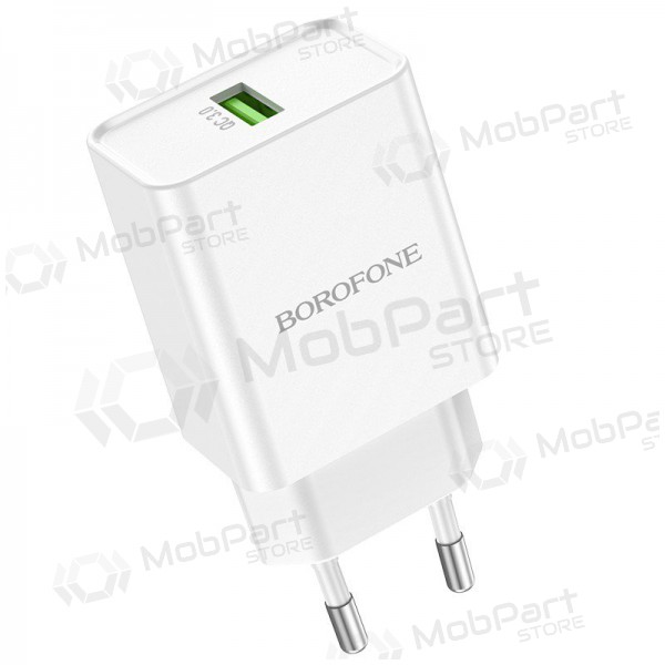 Carregador Borofone BN5 QC 3.0 18W (branco)