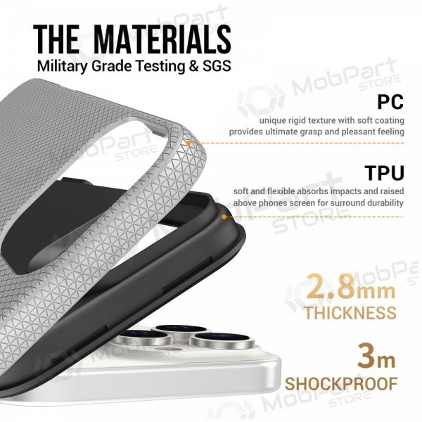 Apple iPhone Air capa - Perfectionists (prateado)