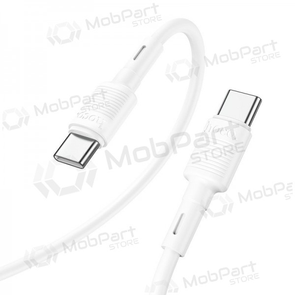 USB cabo Hoco X83 60W Type-C to Type-C 1.0m branco