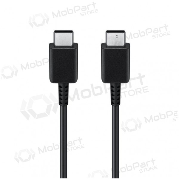 USB cabo original Samsung EP-DA705BBE 25W 3A Type-C-Type-C 1.0m preto