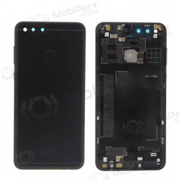 Honor 7X tampa traseira da bateria (preto) (usado grade C, original) Honor 7X tampa traseira da bateria (preto) (usado grade C, original)
