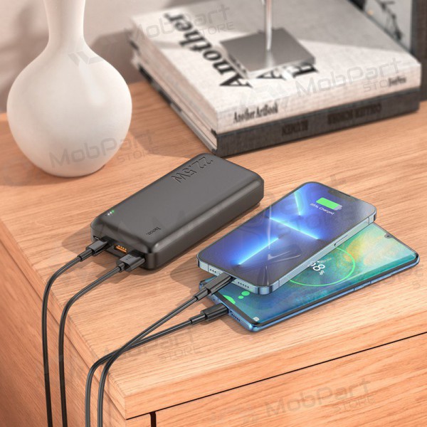 Bateria externa Power Bank Hoco J101A PD 20W+Quick Charge 3.0 22.5W 20000mAh preto Bateria externa Power Bank Hoco J101A PD 20W+Quick Charge 3.0 22.5W 20000mAh preto