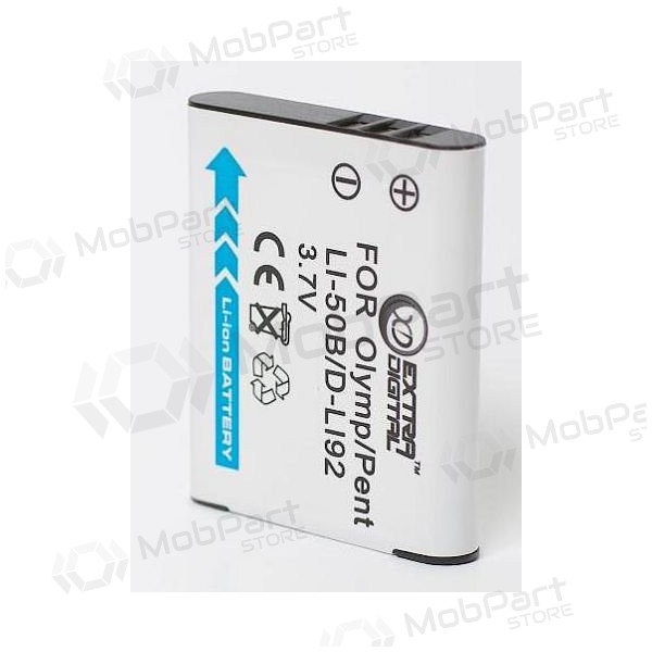 Olympus Li-50B, Pentax D-Li92 foto bateria / acumulador Olympus Li-50B, Pentax D-Li92 foto bateria / acumulador