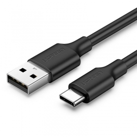 USB cabo Ugreen US287 USB to USB-C 3A 1.5m preto