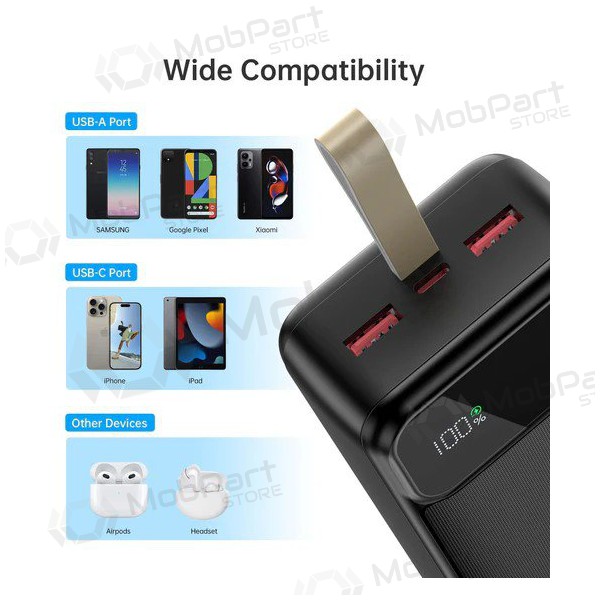 Bateria externa Power Bank Choetech B730 22.5W 30000mAh preto Bateria externa Power Bank Choetech B730 22.5W 30000mAh preto