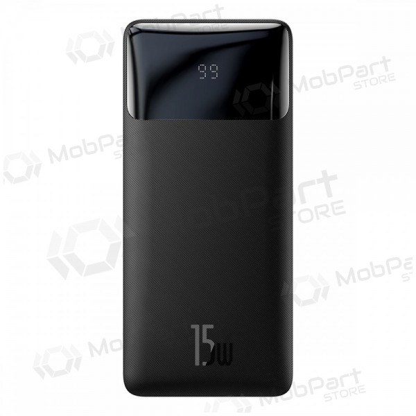 Bateria externa Power Bank Baseus Bipow Type-C PD+2xQuick Charge 3.0 15W 10000mAh preto PPBD050001 Bateria externa Power Bank Baseus Bipow Type-C PD+2xQuick Charge 3.0 15W 10000mAh preto PPBD050001