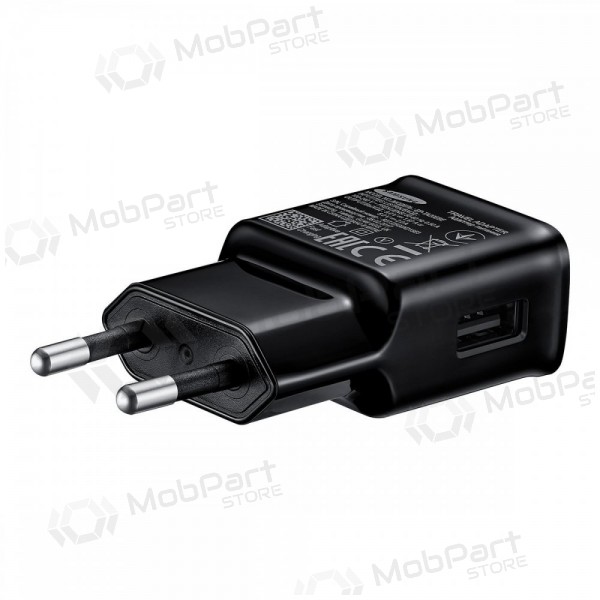 Carregador original Samsung EP-TA200NBE 15W + Type-C cabo preto