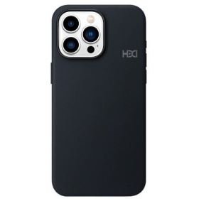 Capa HDD Silicone MagSafe Case Apple iPhone 17 Pro preto