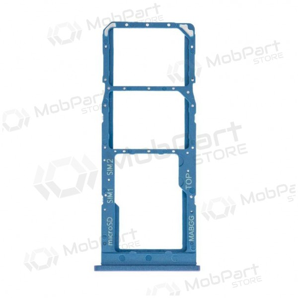 Samsung Galaxy A125 A12 / A127 A12S SIM titular do cartão (azul) (service pack) (original) Samsung Galaxy A125 A12 / A127 A12S SIM titular do cartão (azul) (service pack) (original)