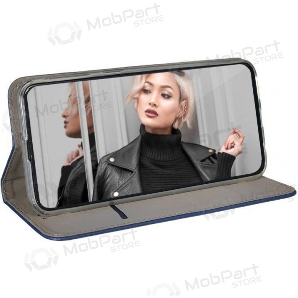 Samsung Galaxy A57 capa - Smart Magnetic (azul escuro)