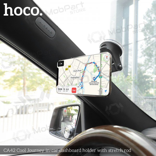 Suporte para telefone de carro Hoco CA42 Cool Journey, mounted on the dashboard, magnetic Suporte para telefone de carro Hoco CA42 Cool Journey, mounted on the dashboard, magnetic