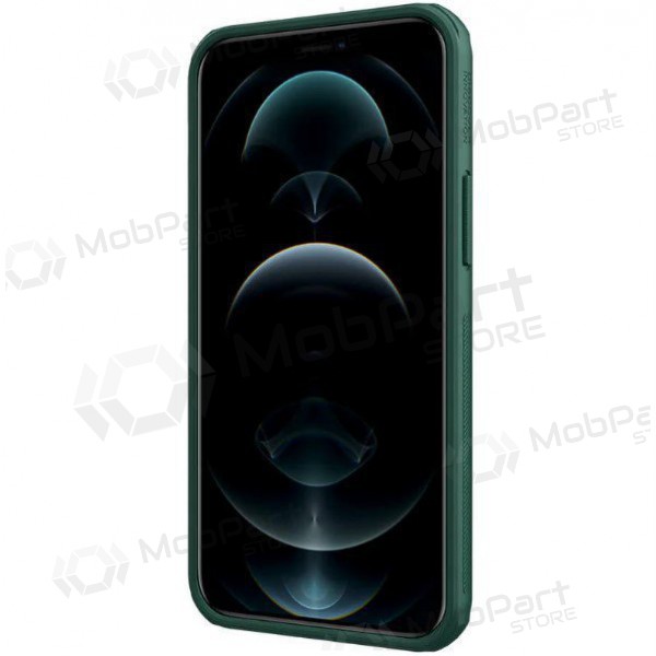 Apple iPhone 15 Plus capa „Nillkin Frosted Shield“ (verde)