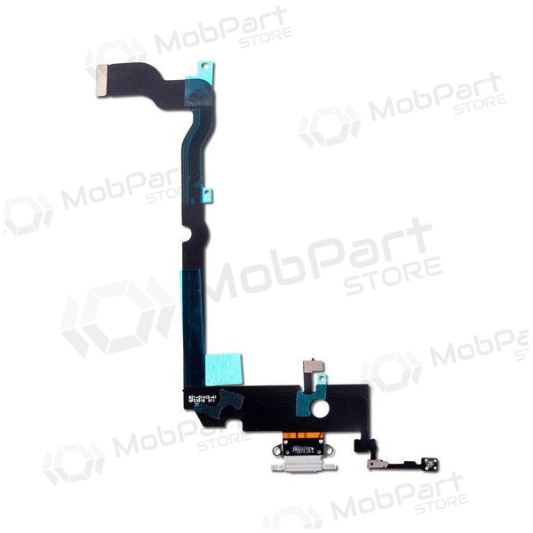 Apple iPhone XS Max conector de carga (prata) Apple iPhone XS Max conector de carga (prata)