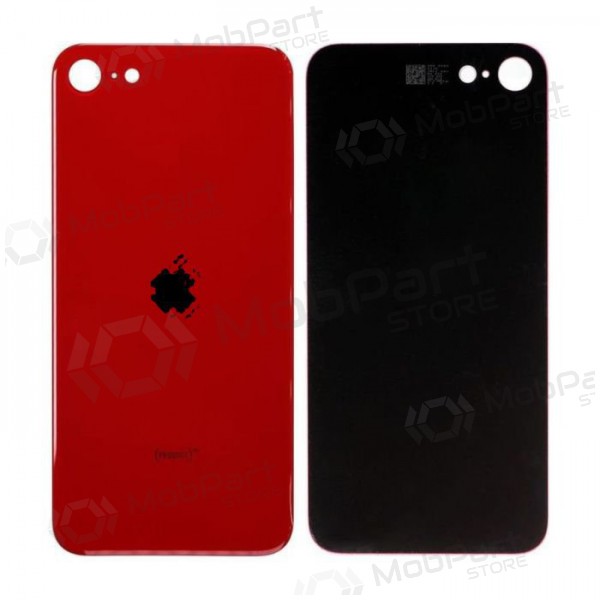 Apple iPhone SE 2020 / SE 2022 tampa traseira da bateria (vermelho) (bigger hole for camera) Apple iPhone SE 2020 / SE 2022 tampa traseira da bateria (vermelho) (bigger hole for camera)