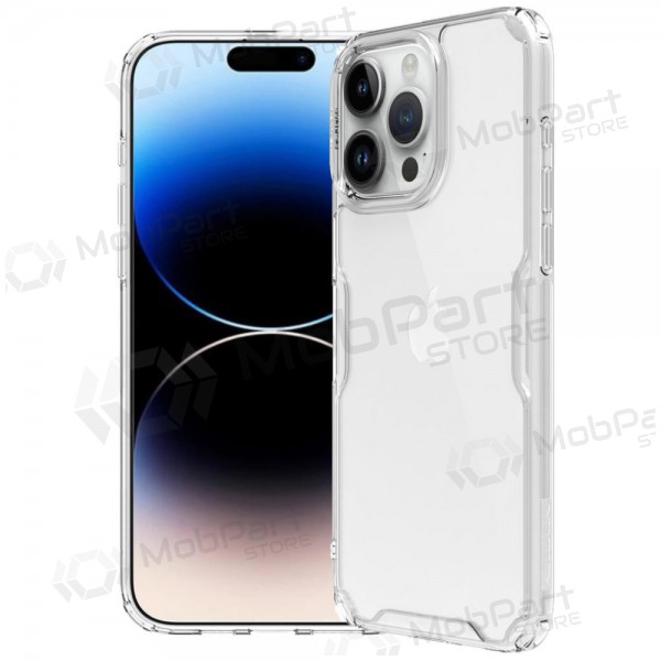Apple iPhone 15 Plus capa „Nillkin Nature Pro“ (branco)