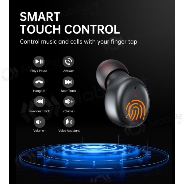 Sem fios ausinės Choetech BH-T16 Hi-Fi Bean TWS Sem fios ausinės Choetech BH-T16 Hi-Fi Bean TWS
