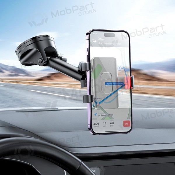 Suporte para telefone de carro Hoco H22 preto