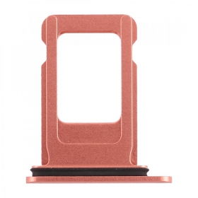 Apple iPhone XR SIM titular do cartão rosa (Coral)