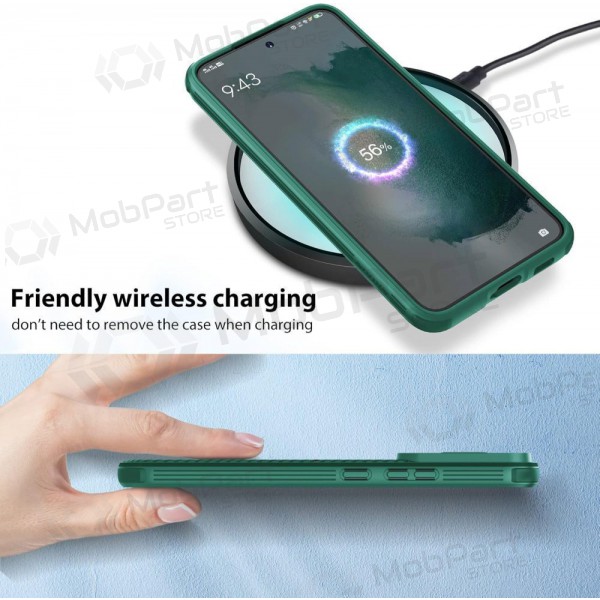Samsung Galaxy S23 FE capa „Nillkin CamShield Pro“ (verde)