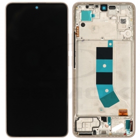 Xiaomi Redmi Note 13 4G ecrã (dourado) (com moldura) (original)