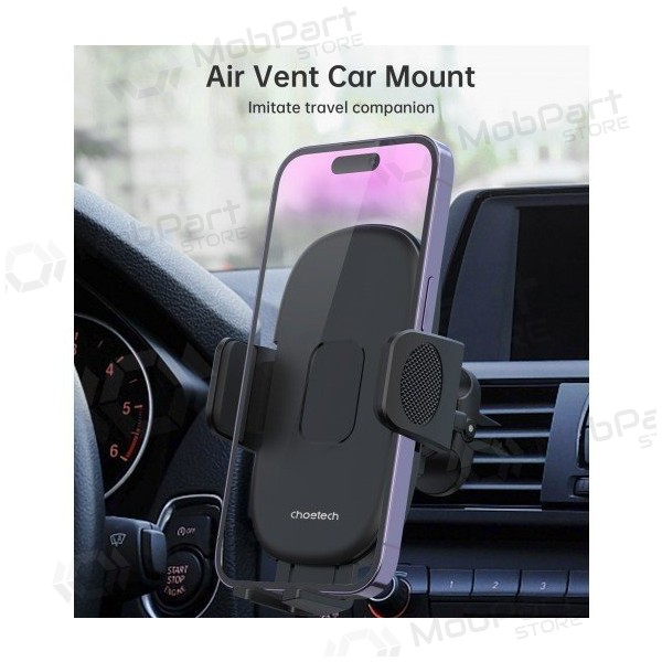 Suporte para telefone de carro Choetech H066 preto