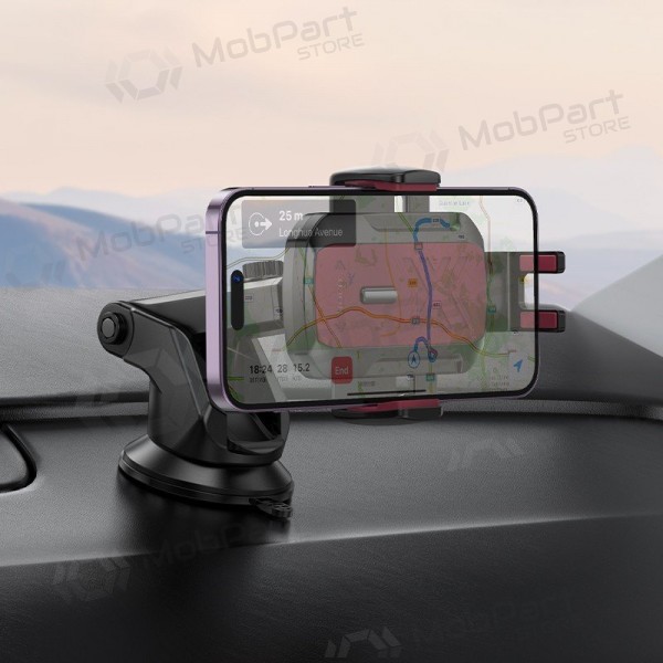 Suporte para telefone de carro Hoco H65 (dashboard) preto