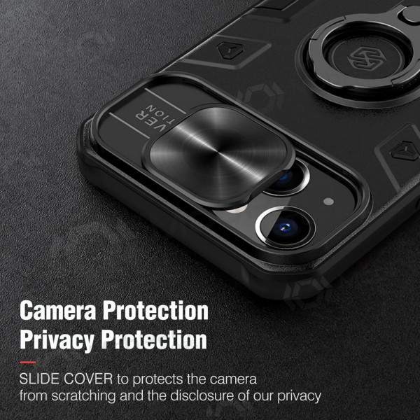 Apple iPhone 14 Pro Max capa „Nillkin Armor Pro“ (preto)