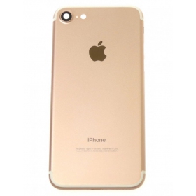 Apple iPhone 7 tampa traseira da bateria (Rose Gold) (usado grade B, original)