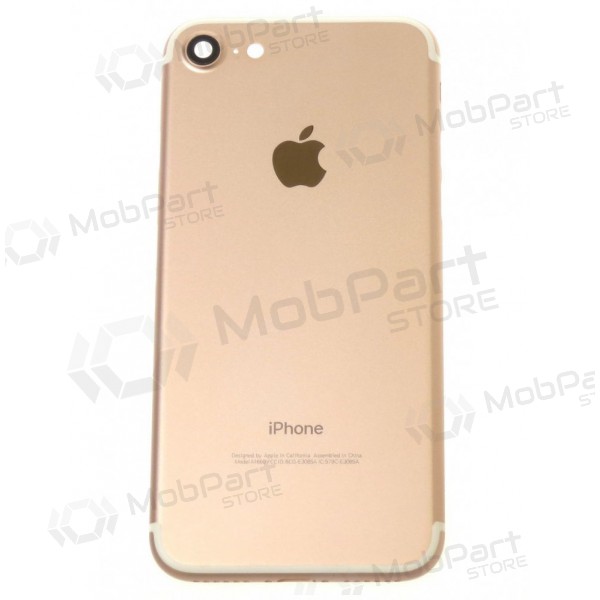 Apple iPhone 7 tampa traseira da bateria (Rose Gold) (usado grade B, original) Apple iPhone 7 tampa traseira da bateria (Rose Gold) (usado grade B, original)