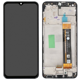 Samsung Galaxy A23 5G ecrã (preto) (com moldura) (original)