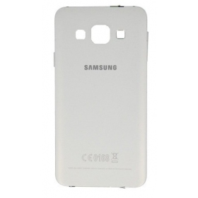 Samsung A300F Galaxy A3 tampa traseira da bateria prata (Platinum Silver) (usado grade A, original)