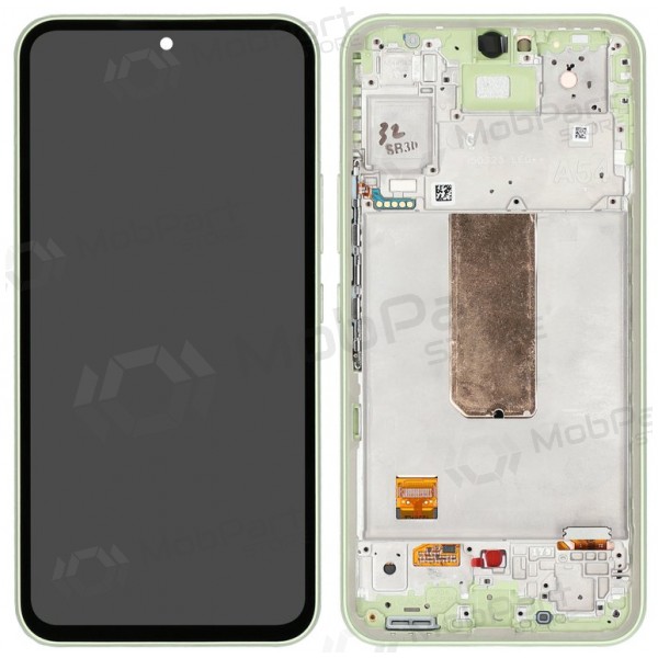 Samsung Galaxy A54 5G ecrã (verde luz) (com moldura) (original) Samsung Galaxy A54 5G ecrã (verde luz) (com moldura) (original)