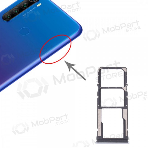 Xiaomi Redmi Note 8T SIM titular do cartão branco (Moonlight White)