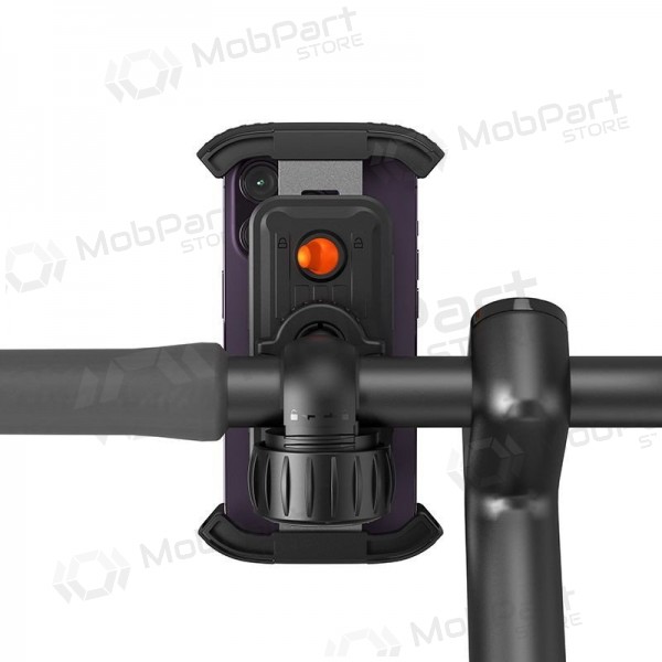 Telefono laikiklis dviračiui Baseus QuickGo Series Bike Phone Mount Cluster preto C40561500113-00